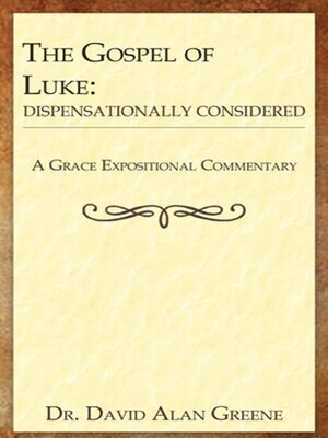 cover image of The Gospel of Luke